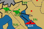 Venice and Trieste swapped, F1901M