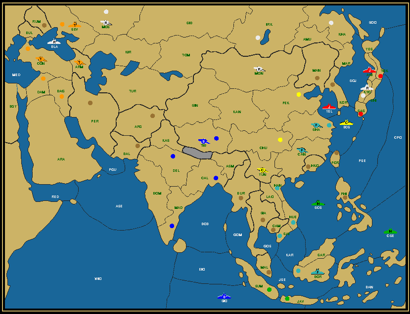 Fleet Madras to Khabarovsk, After Winter 1901