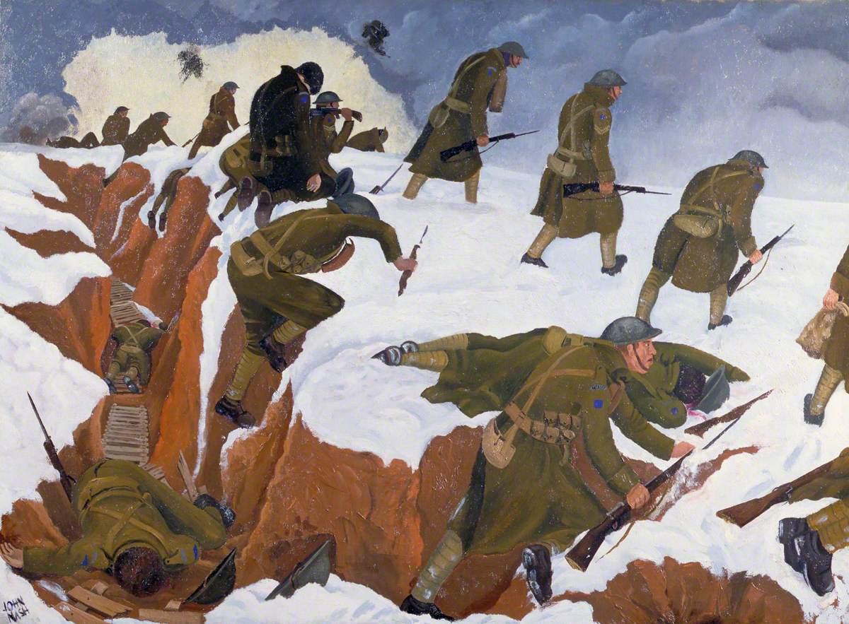 'Over The Top': First Artists' Rifles at Marcoing, 30 December 1917