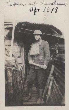 Clifton B. Cates, at Verdun during the Meuse-Argonne Offensive/April 1918