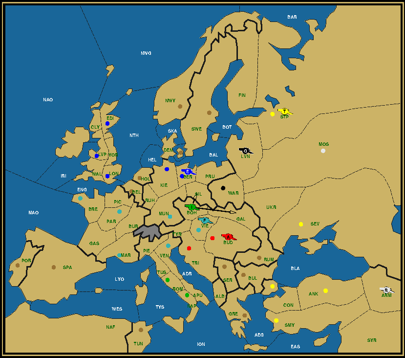 Army Constantinople to Warsaw, After Winter 1902