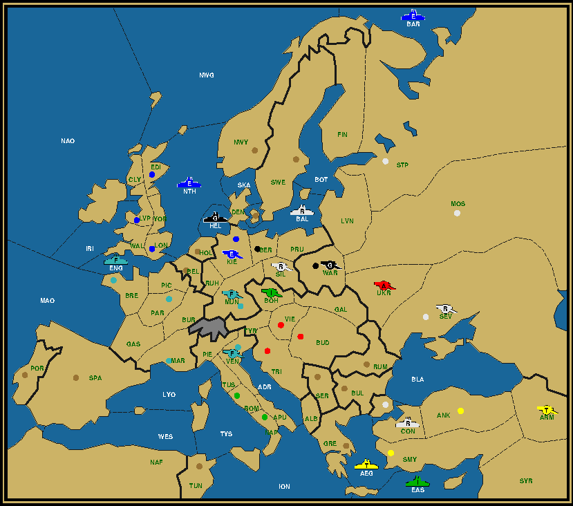 Fleet Naples to Sevastopol, After Winter 1901