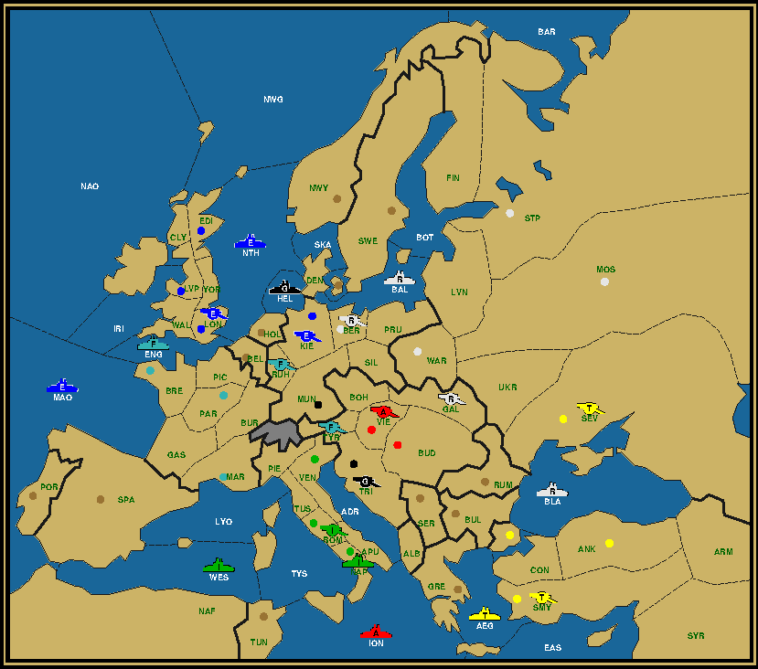 Army London to Venice, After Winter 1901